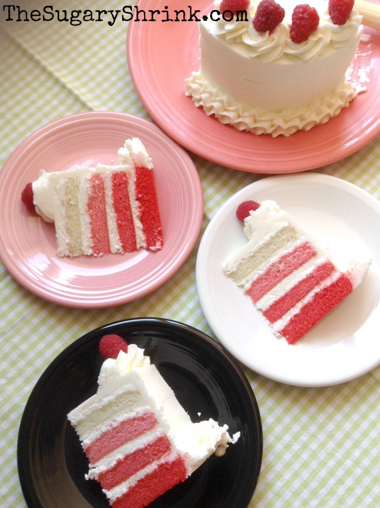 red ombre vanilla slices tss