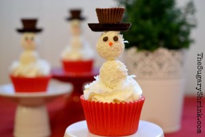 snowman cupcake solo 242 tss