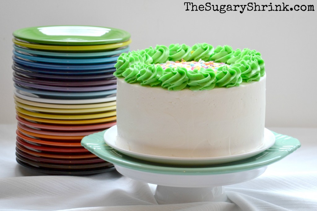white cake green swirls stack 050 tss