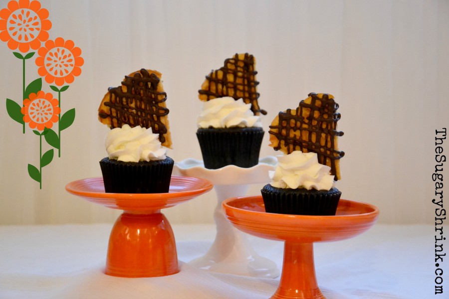 choc waffle cupcake 253 tss