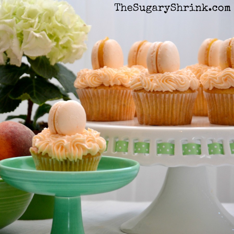 peach cupcakes 681 insta