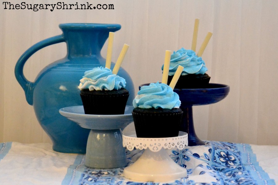 venice blue cupcakes 100 tss