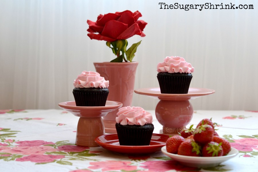 venice strawberry choc cupcake 863 tss