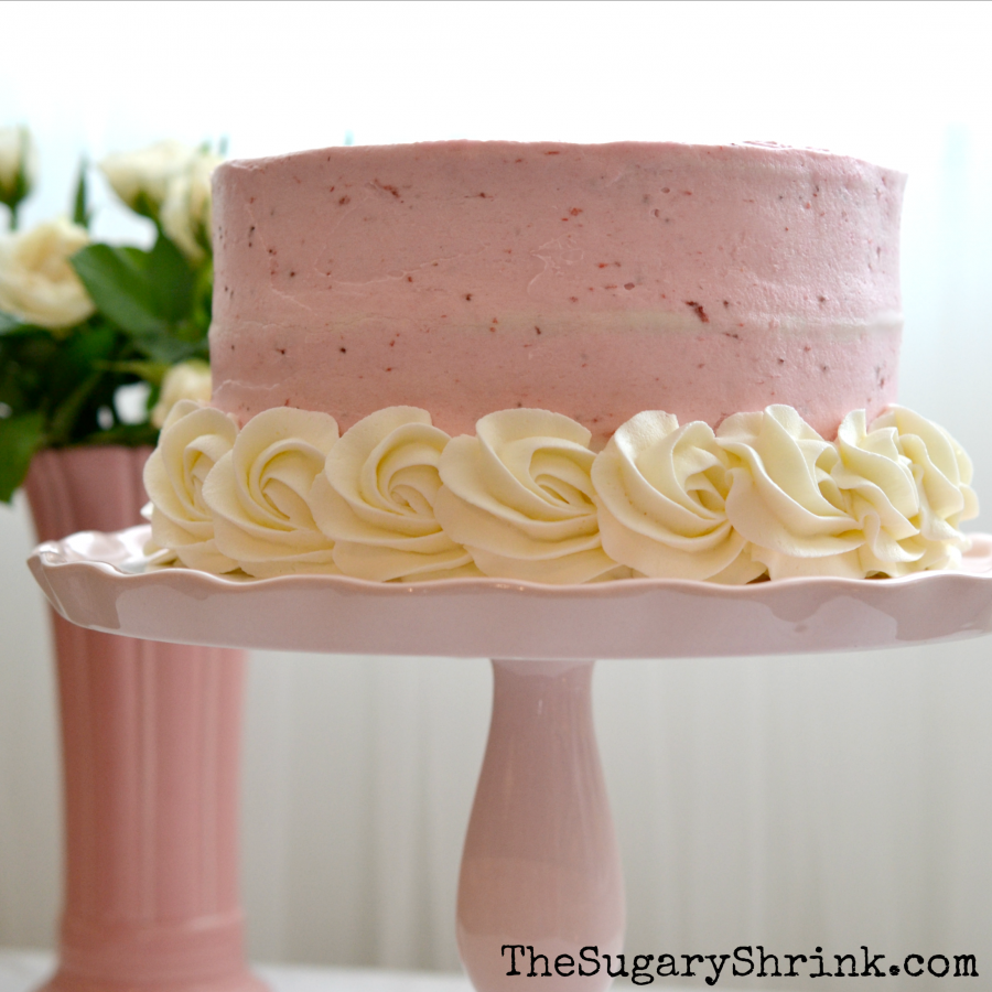 strawberry layer cake 441 insta