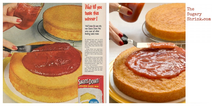 vintage cake ad jelly tss 799